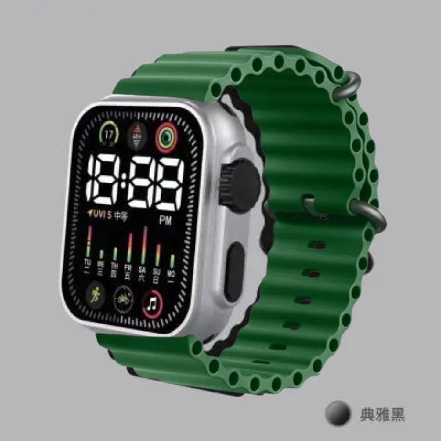 Digital LED Watch for Men Boys| Ultra Big Display Comfortable Straps| T900 Ultra