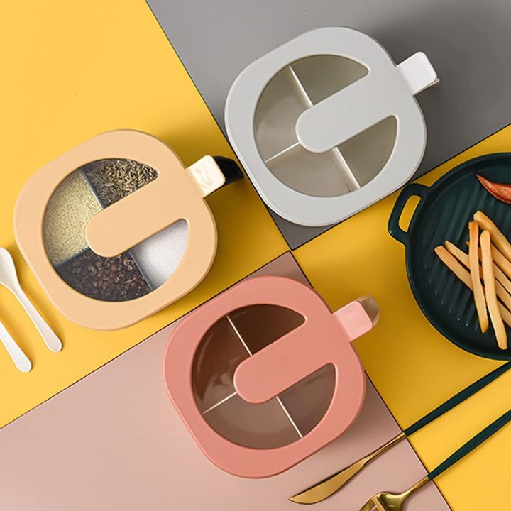 Modern spice kit, 4 with free spoon